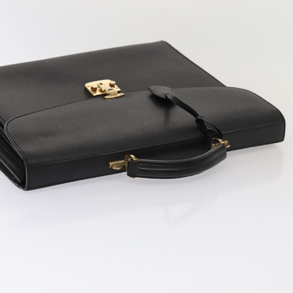 GUCCI Business Bag Leather 2way Black ep4781