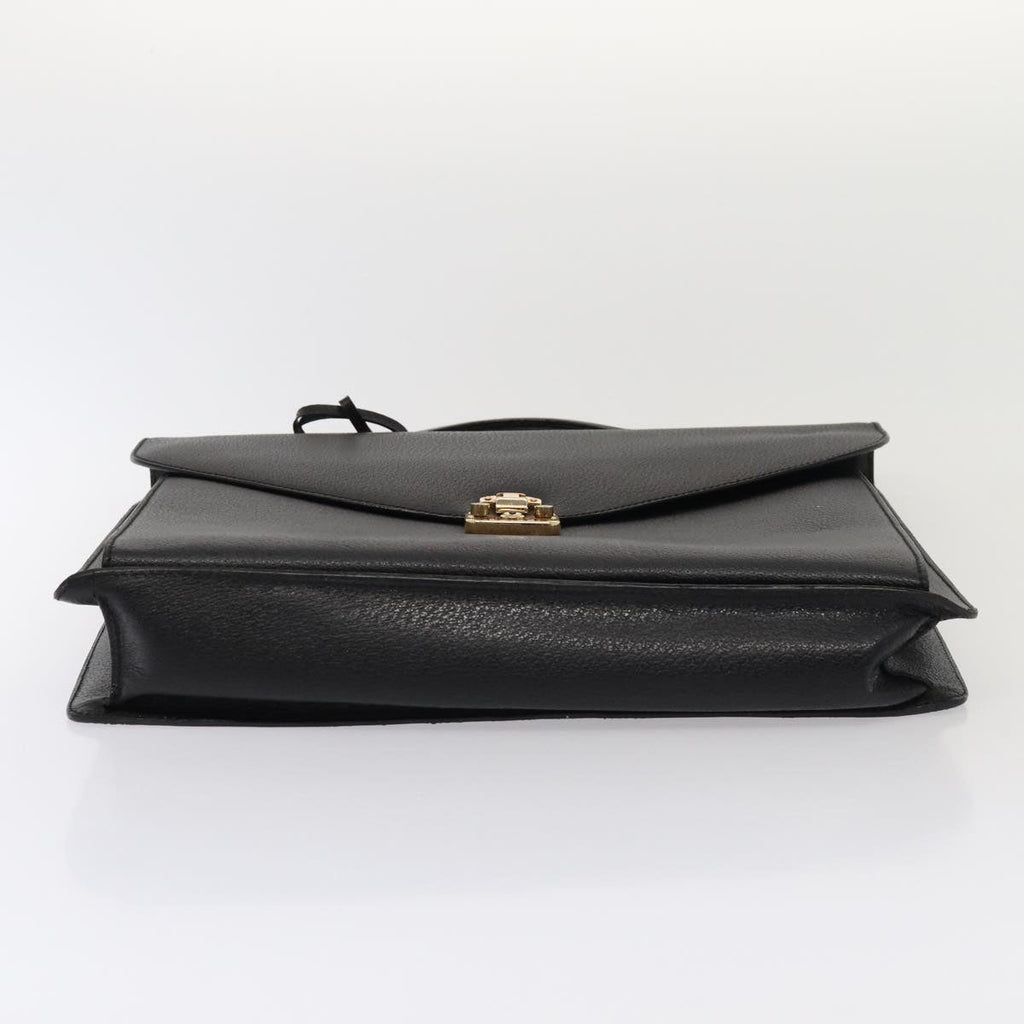 GUCCI Business Bag Leather 2way Black ep4781