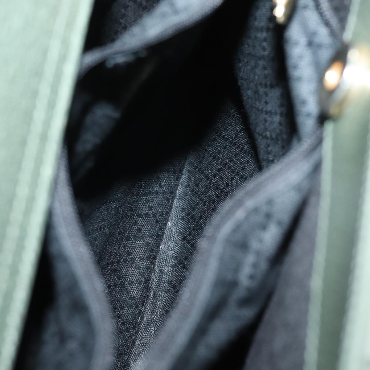 GUCCI Bamboo Tote Bag Leather Outlet Green 002 8260 2853 ep4802