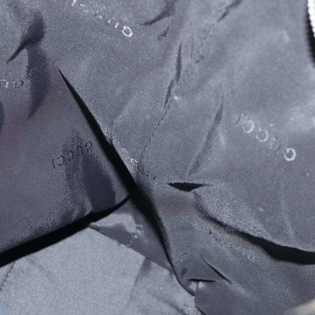 GUCCI Shoulder Bag Nylon Black 001 1955 ep4805
