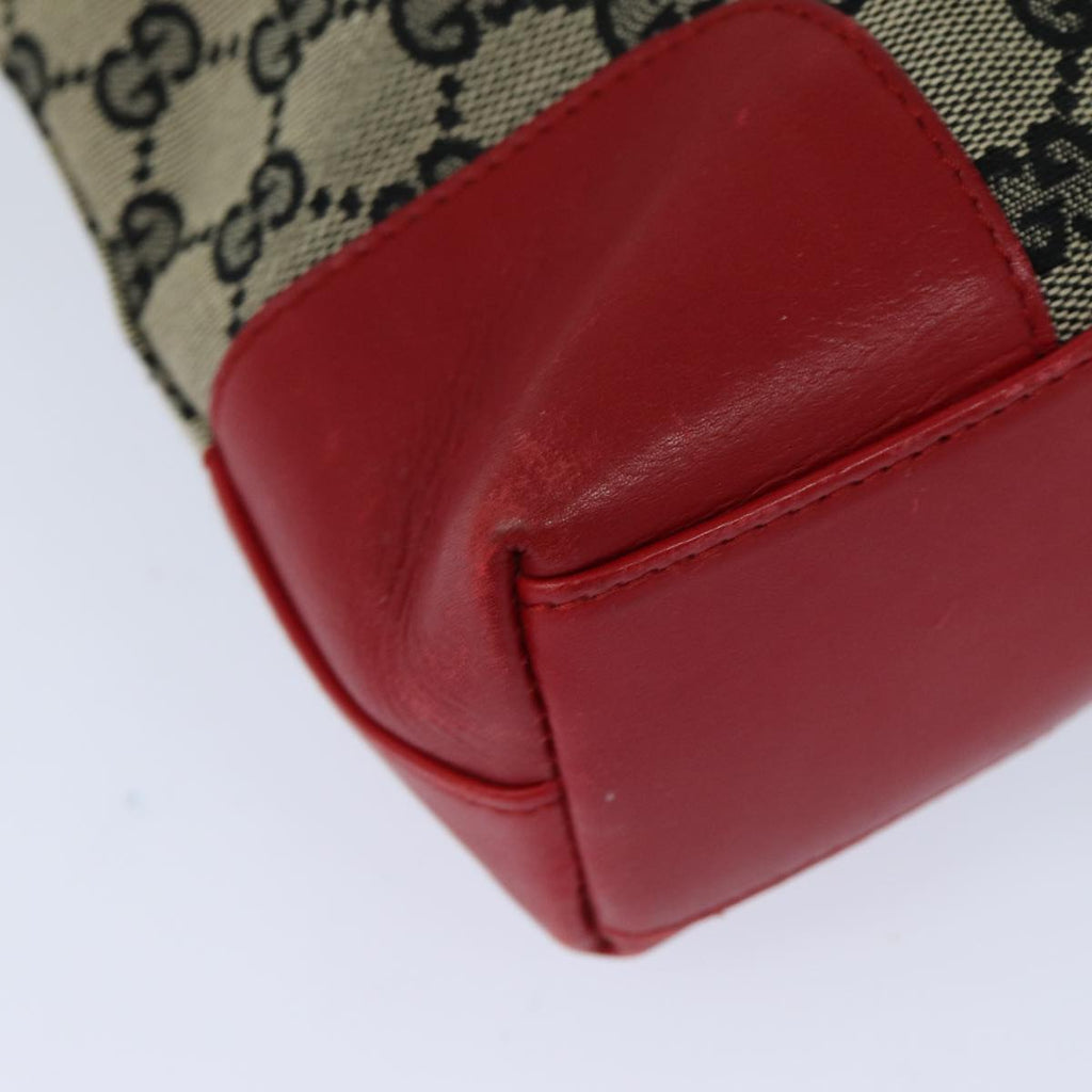 GUCCI GG Canvas Shoulder Bag Beige Red 001 4231 ep4806