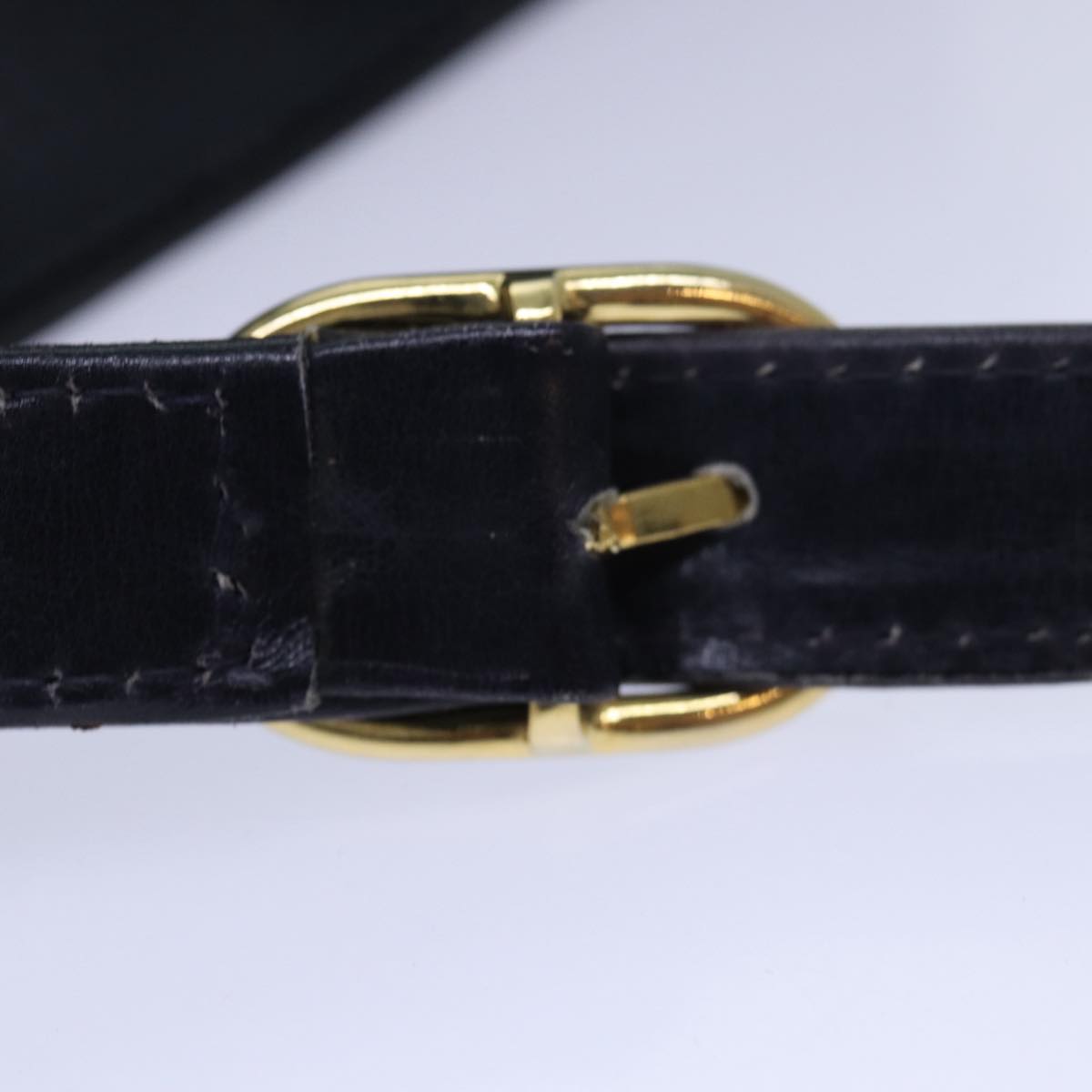 GUCCI GG Supreme Sherry Line Shoulder Bag PVC Navy Red ep4819