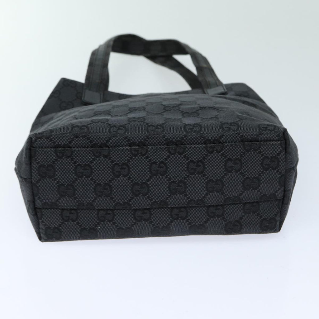 GUCCI GG Canvas Shoulder Bag Black 002 1075 ep4835