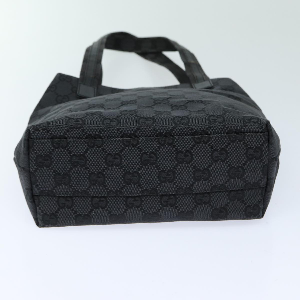 GUCCI GG Canvas Shoulder Bag Black 002 1075 ep4835