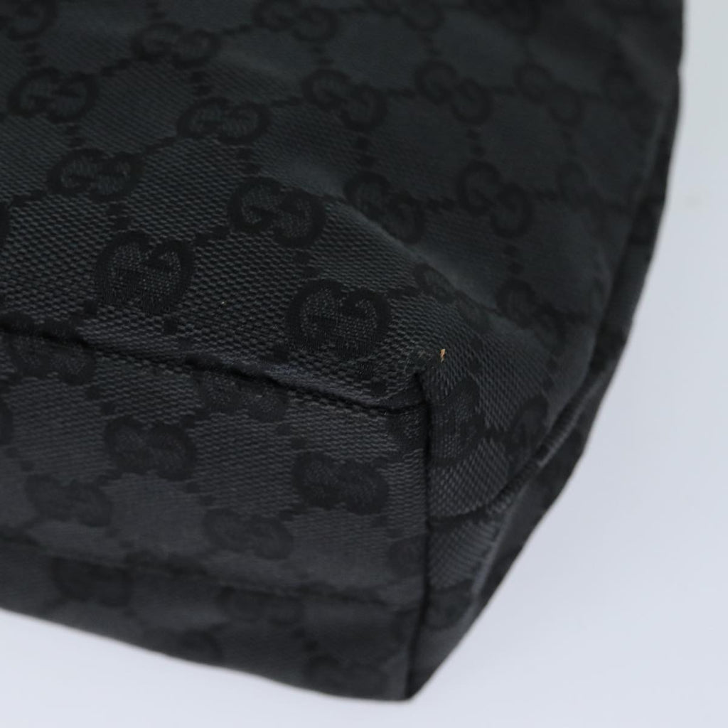 GUCCI GG Canvas Shoulder Bag Black 002 1075 ep4835