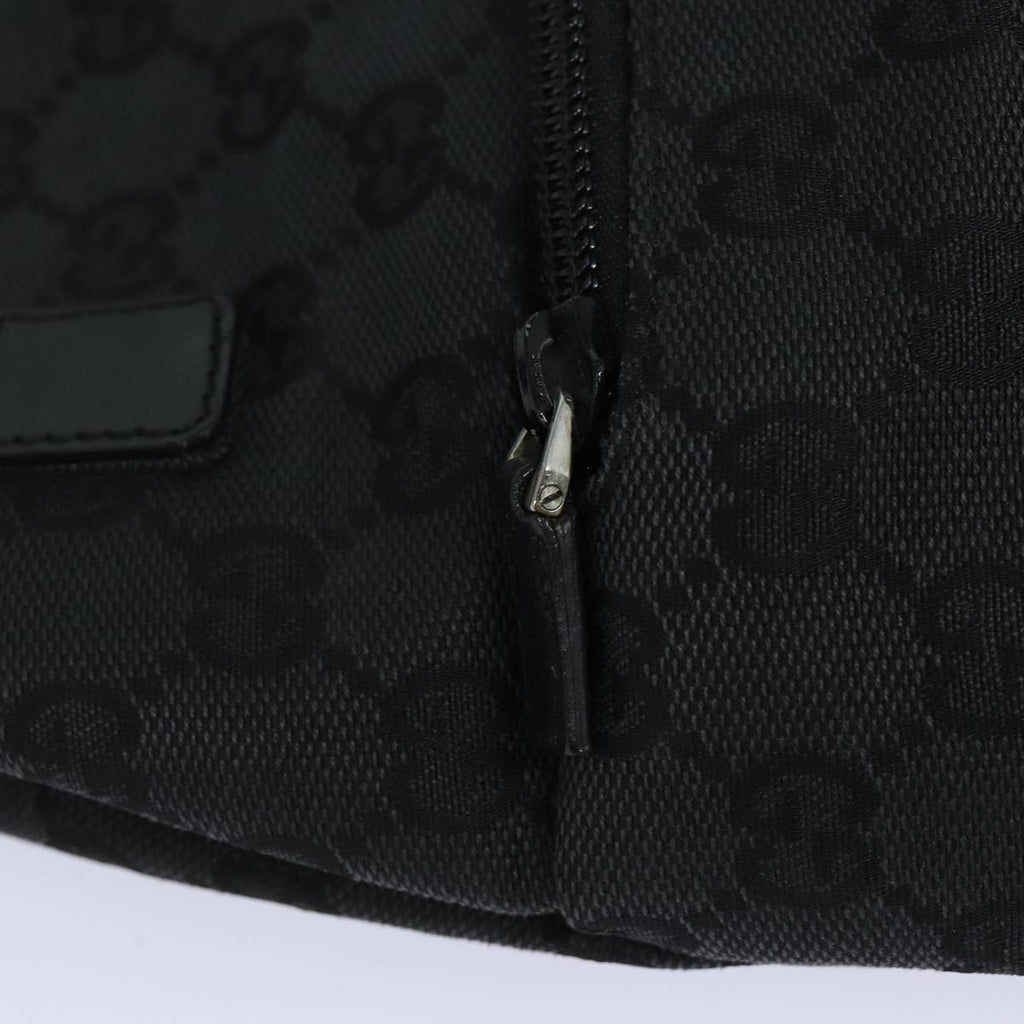 GUCCI GG Canvas Shoulder Bag Black 002 1075 ep4835