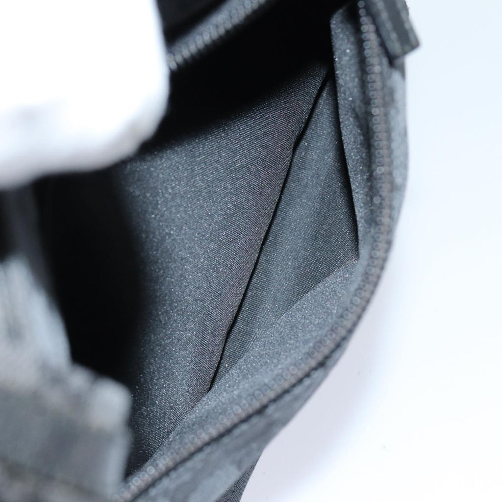 GUCCI GG Canvas Shoulder Bag Black 002 1075 ep4835