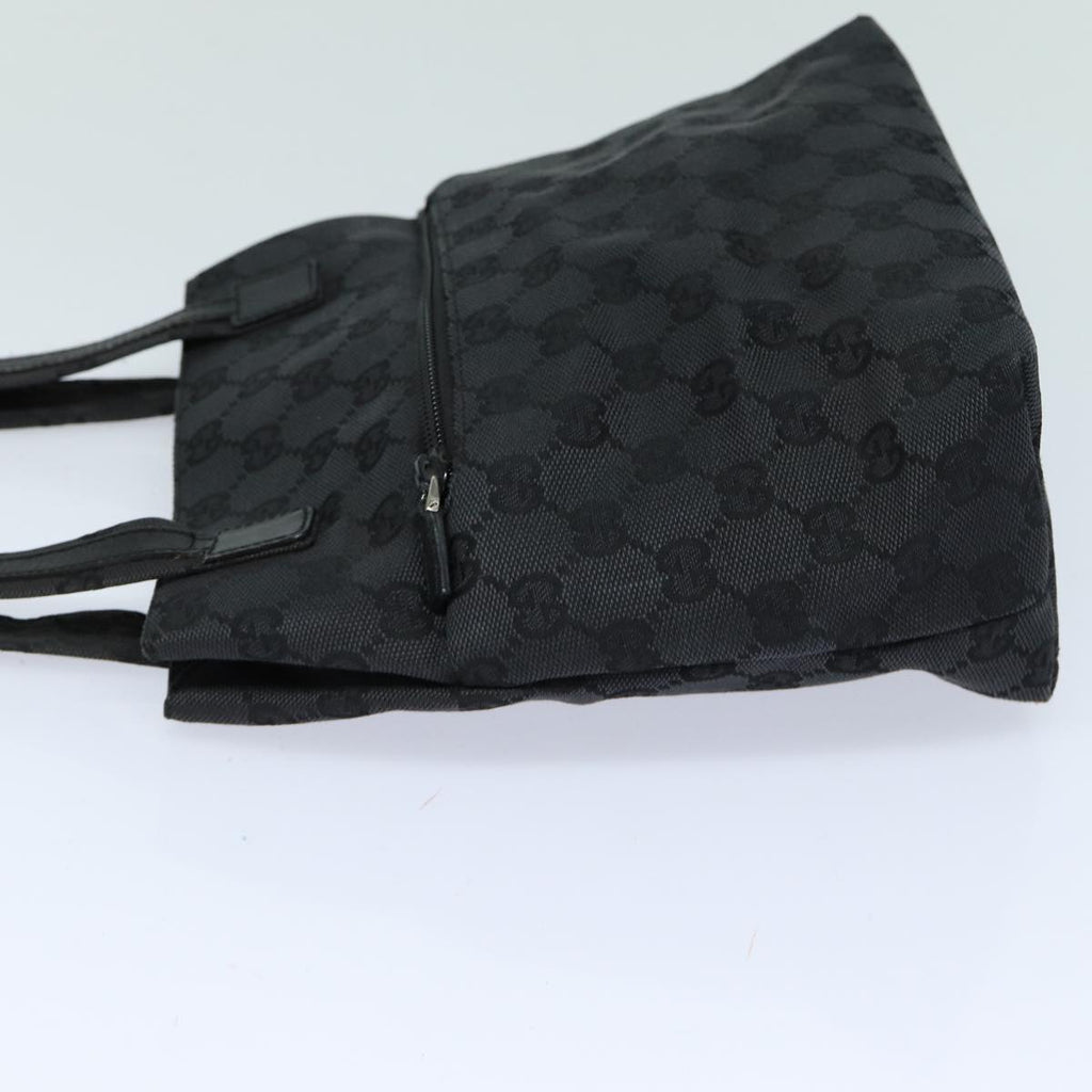 GUCCI GG Canvas Shoulder Bag Black 002 1075 ep4835