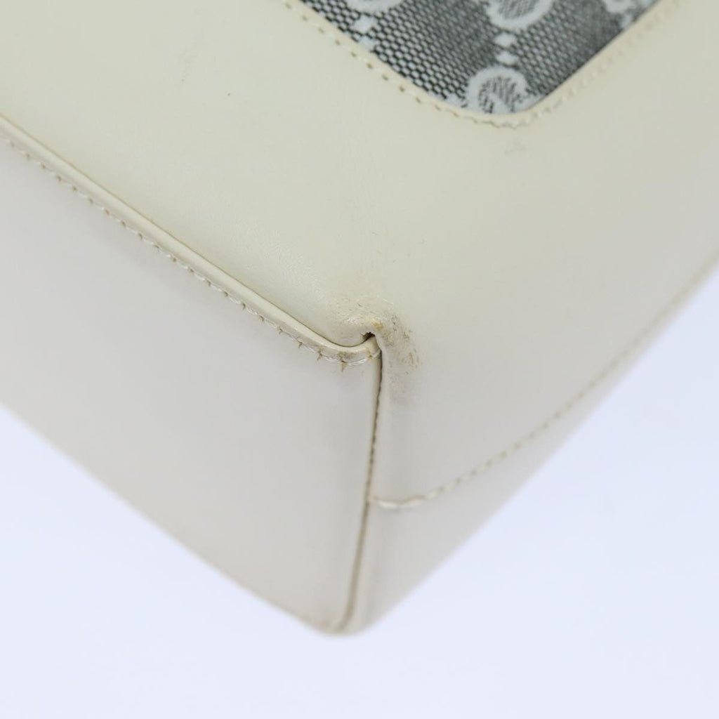 GUCCI GG Canvas Jackie Shoulder Bag Silver 001 3876 ep4837