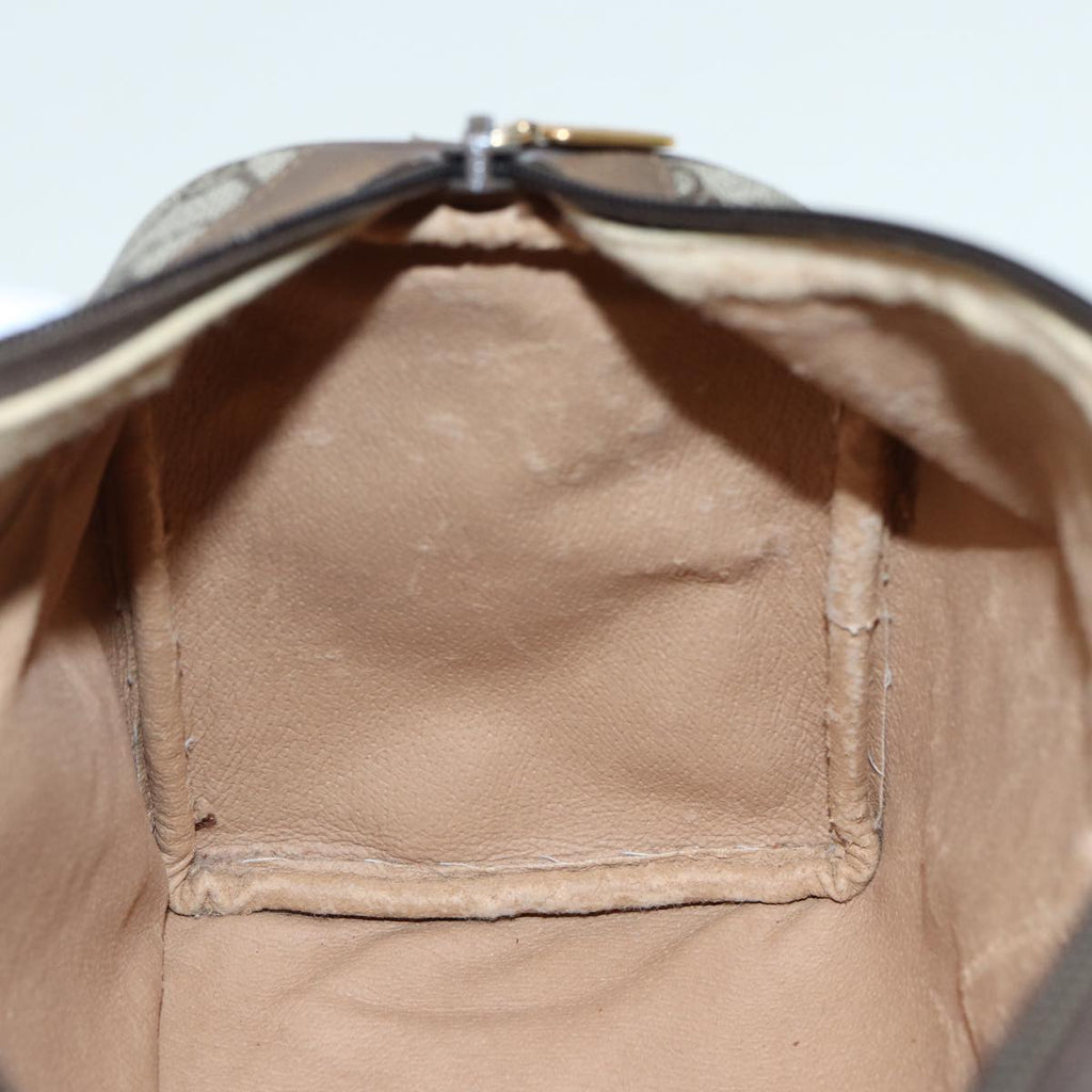 GUCCI GG Supreme Web Sherry Line Boston Bag PVC Beige 116 02 006 ep4871