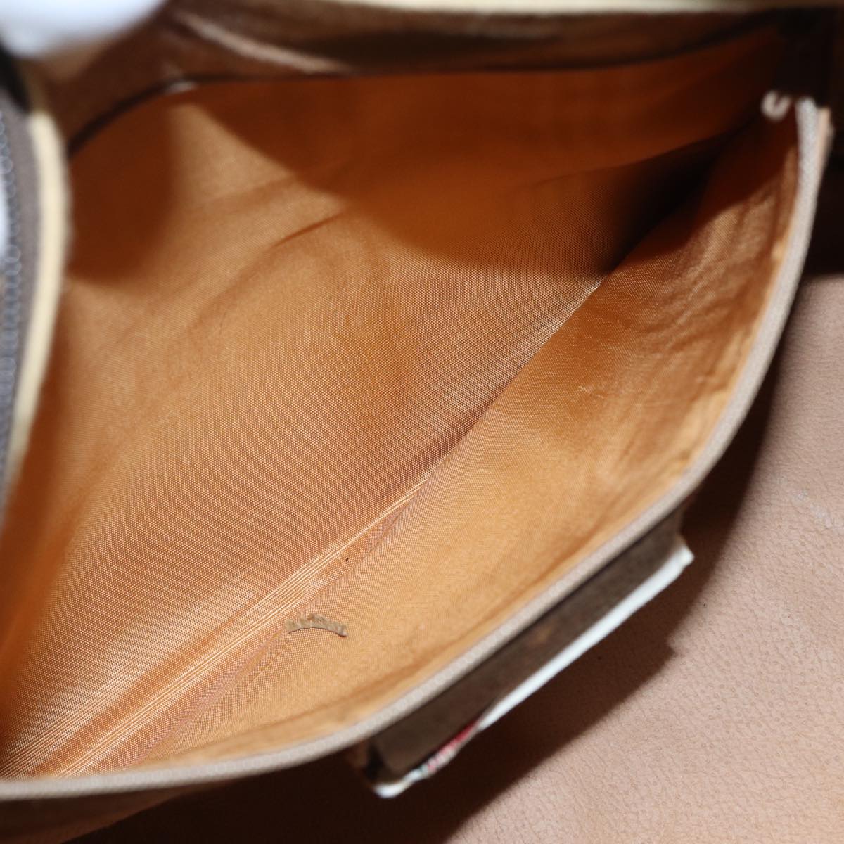 GUCCI GG Supreme Web Sherry Line Boston Bag PVC Beige 116 02 006 ep4871