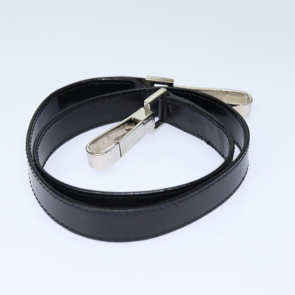 GUCCI Bamboo Hand Bag Nylon 2way Black 002 2122 0503 ep4880