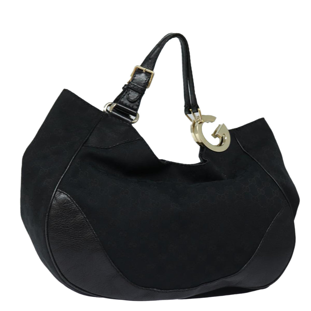GUCCI GG Canvas Tote Bag Black ep4882