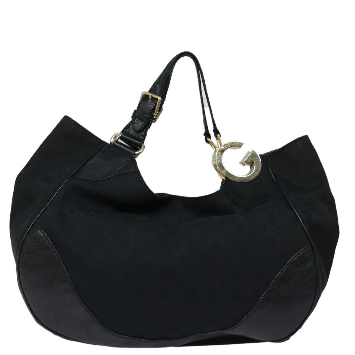 GUCCI GG Canvas Tote Bag Black ep4882