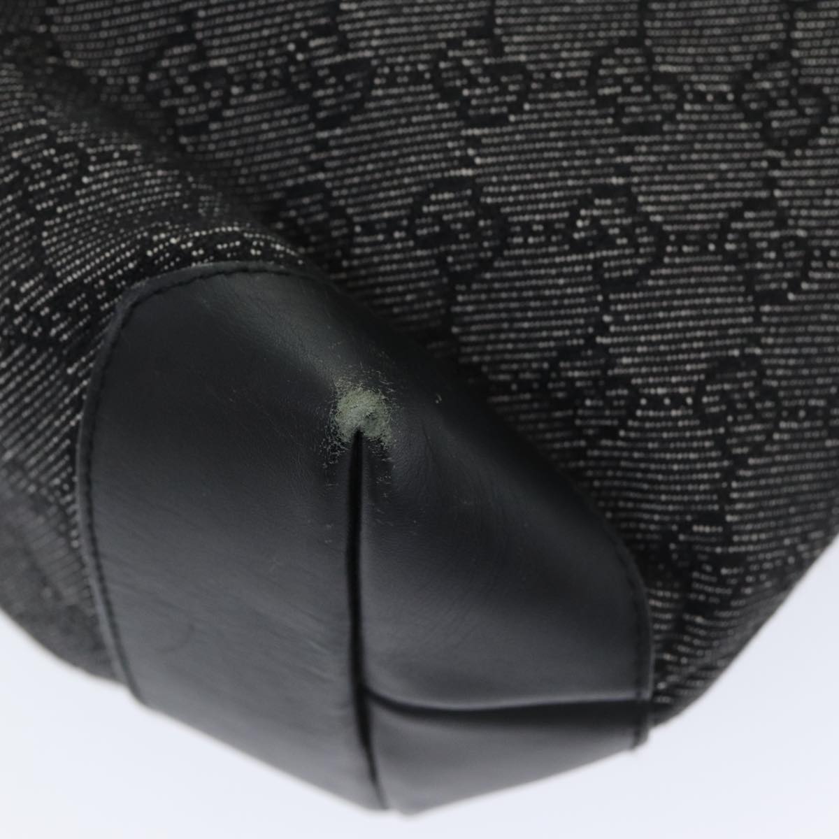 GUCCI GG Canvas Tote Bag Black 28892 ep4884