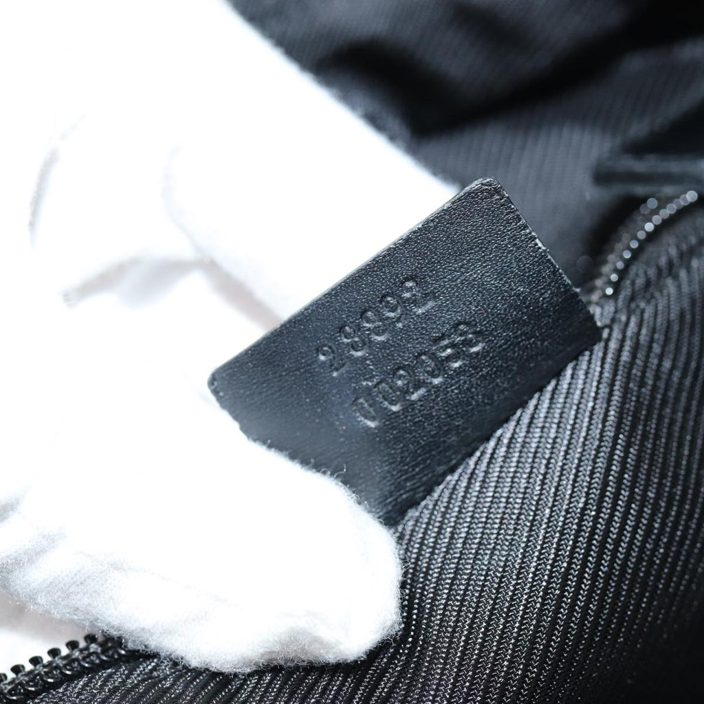 GUCCI GG Canvas Tote Bag Black 28892 ep4884