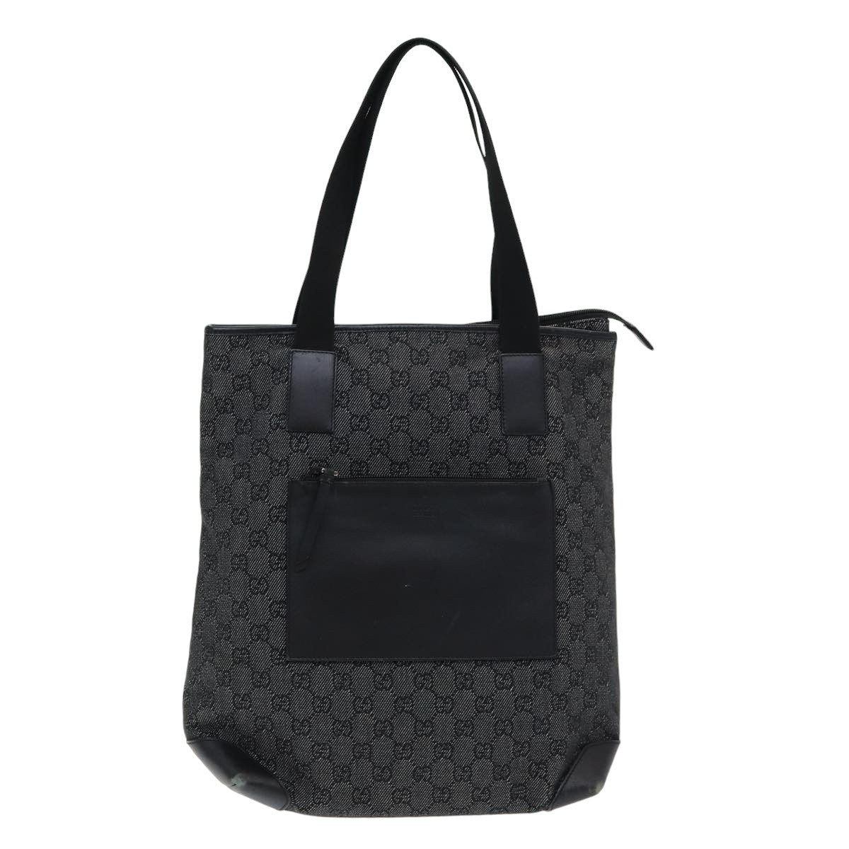 GUCCI GG Canvas Tote Bag Black 28892 ep4884