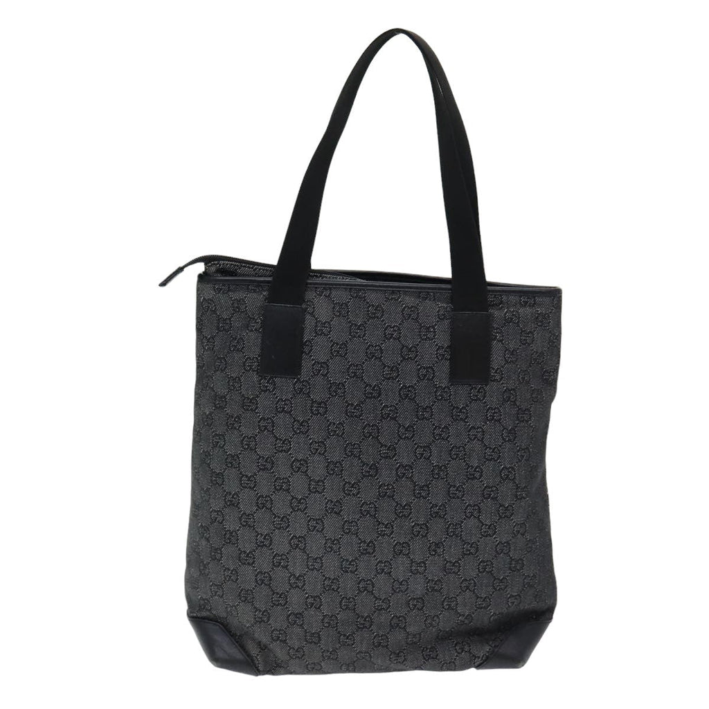 GUCCI GG Canvas Tote Bag Black 28892 ep4884