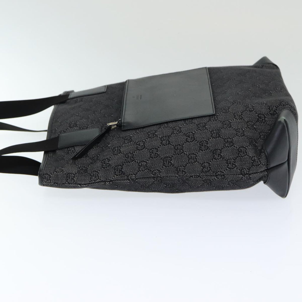 GUCCI GG Canvas Tote Bag Black 28892 ep4884