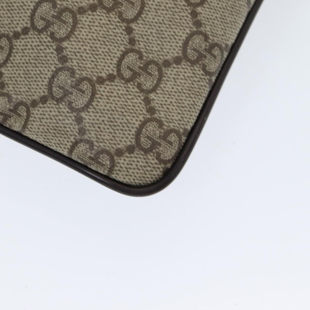 GUCCI GG Supreme Shoulder Bag PVC Beige 141626 ep4894