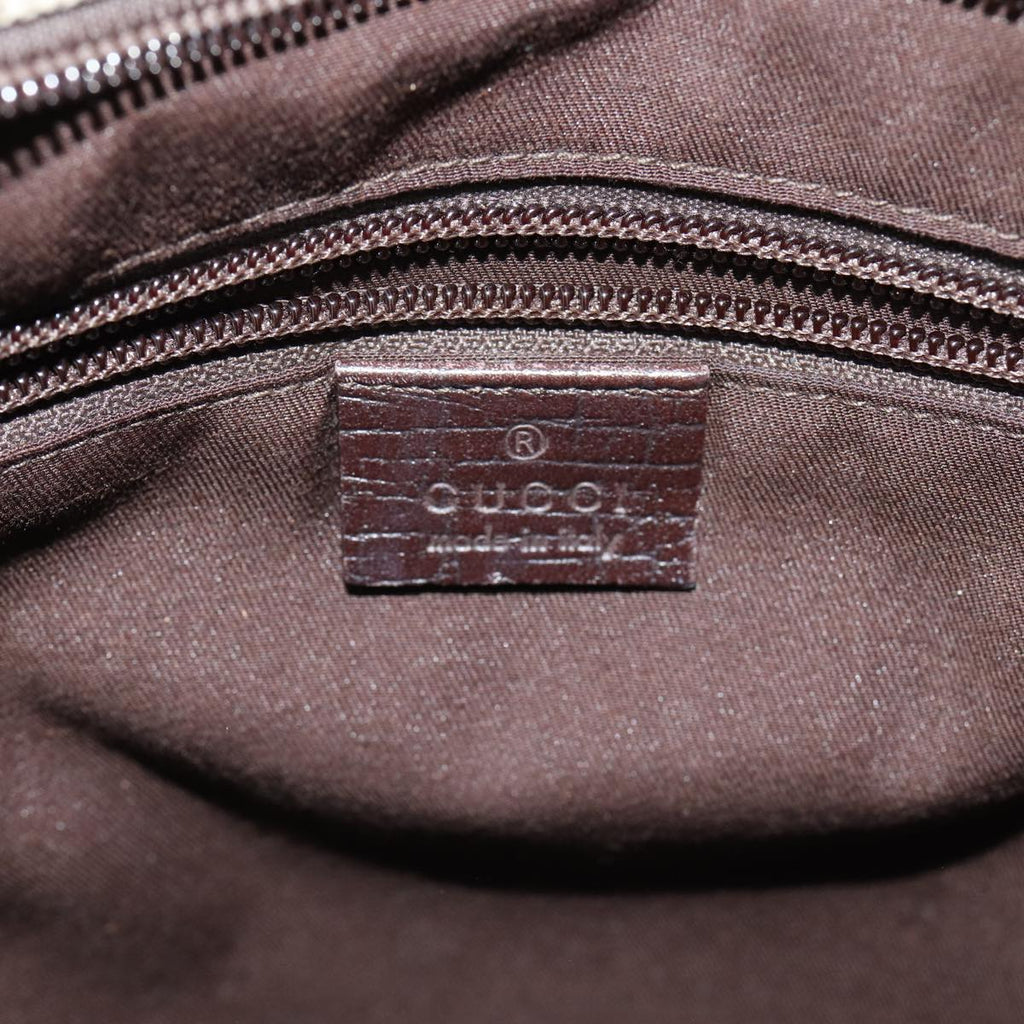 GUCCI GG Supreme Shoulder Bag PVC Beige 141626 ep4894