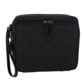 GUCCI GG Canvas Clutch Bag Black 018 1603 ep4897