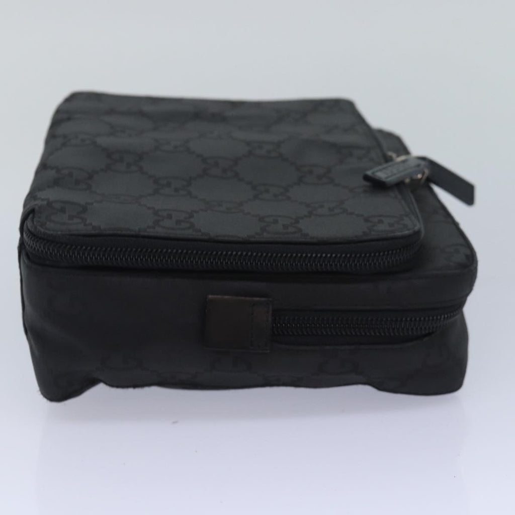 GUCCI GG Canvas Clutch Bag Black 018 1603 ep4897