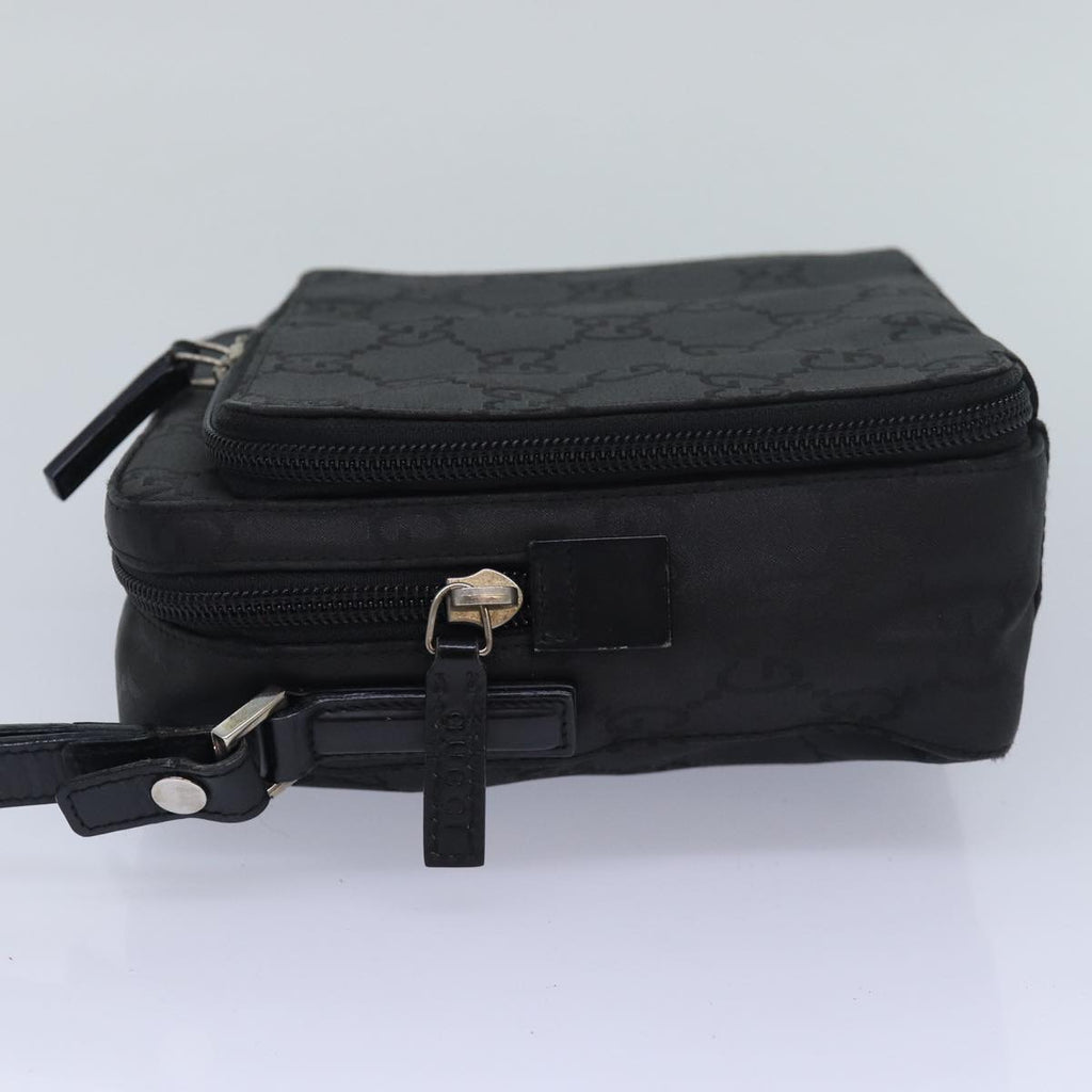 GUCCI GG Canvas Clutch Bag Black 018 1603 ep4897
