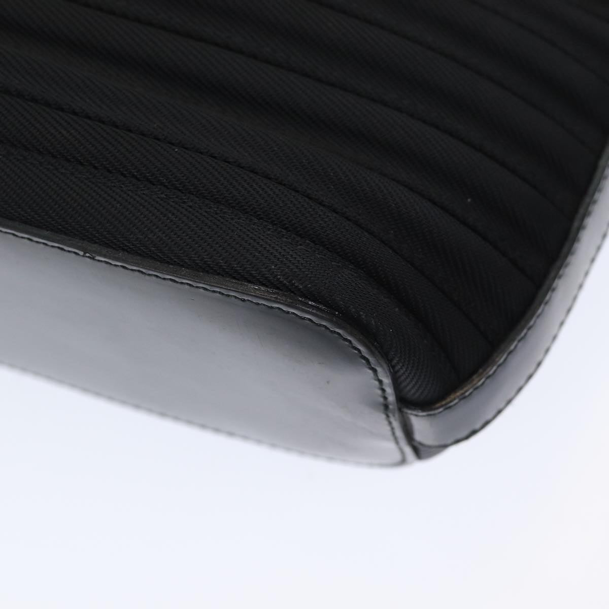 GUCCI Bamboo Tote Bag Nylon 2way Black 002 1998 0352 ep4901