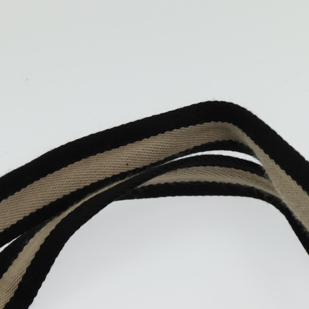 GUCCI GG Canvas Sherry Line Tote Bag Black White 019 0401 ep4907