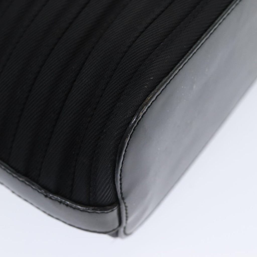 GUCCI Bamboo Hand Bag Nylon Black 002 1998 0353 ep4928