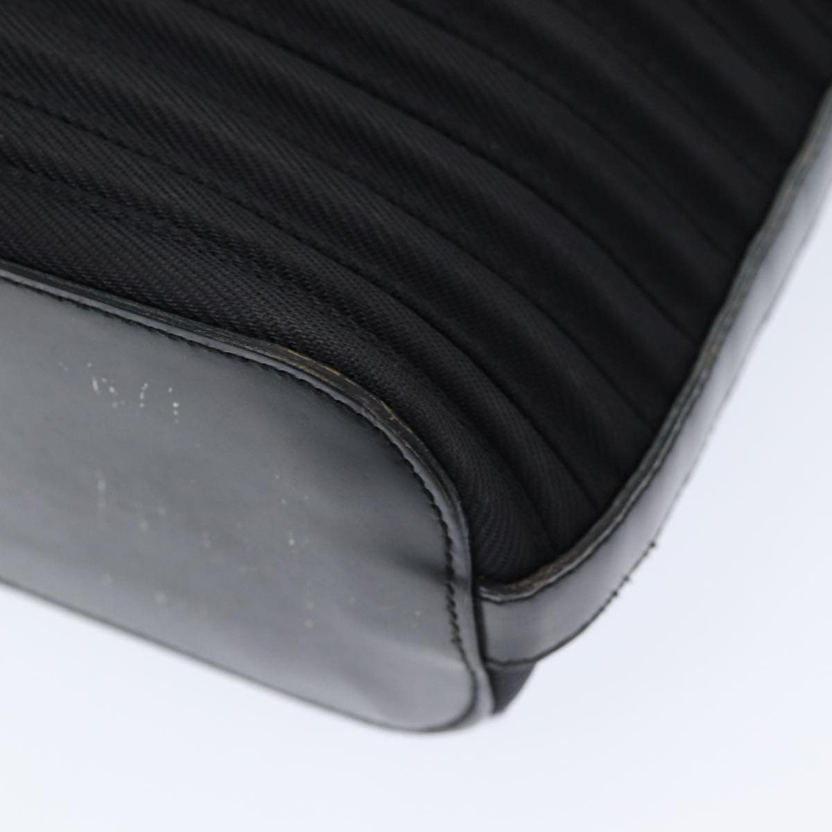 GUCCI Bamboo Hand Bag Nylon Black 002 1998 0353 ep4928
