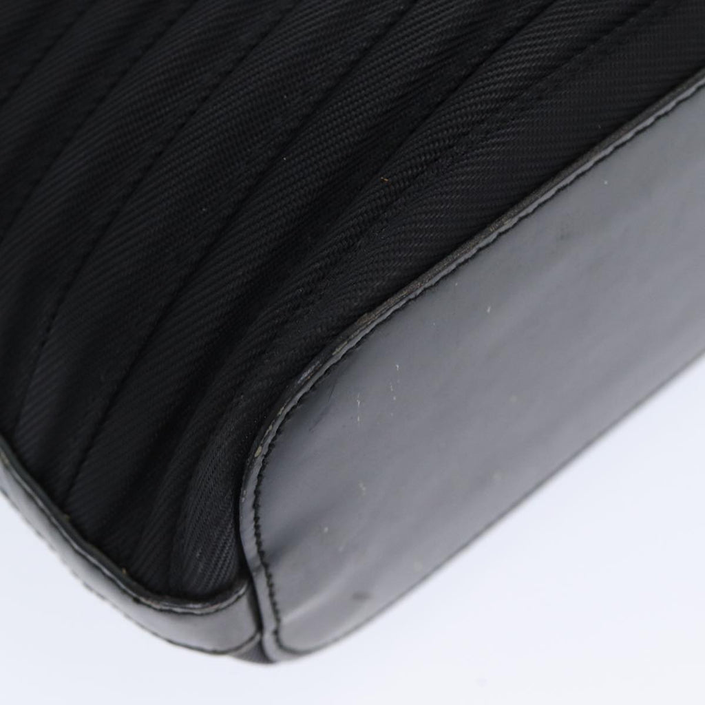 GUCCI Bamboo Hand Bag Nylon Black 002 1998 0353 ep4928