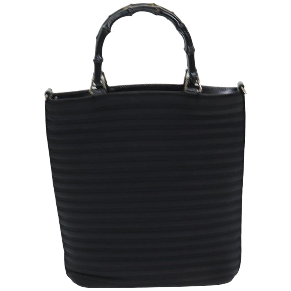 GUCCI Bamboo Hand Bag Nylon Black 002 1998 0353 ep4928
