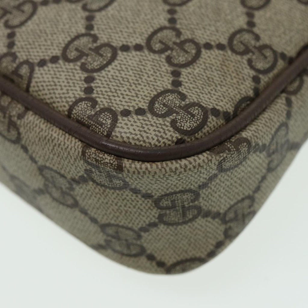 GUCCI GG Supreme Shoulder Bag PVC Beige 97 02 068 ep4929