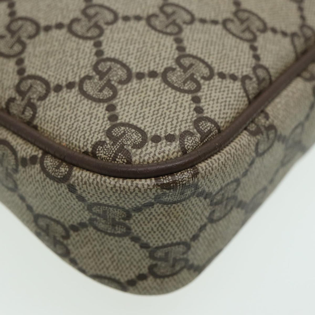GUCCI GG Supreme Shoulder Bag PVC Beige 97 02 068 ep4929