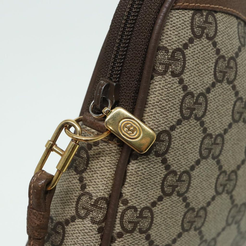 GUCCI GG Supreme Shoulder Bag PVC Beige 97 02 068 ep4929