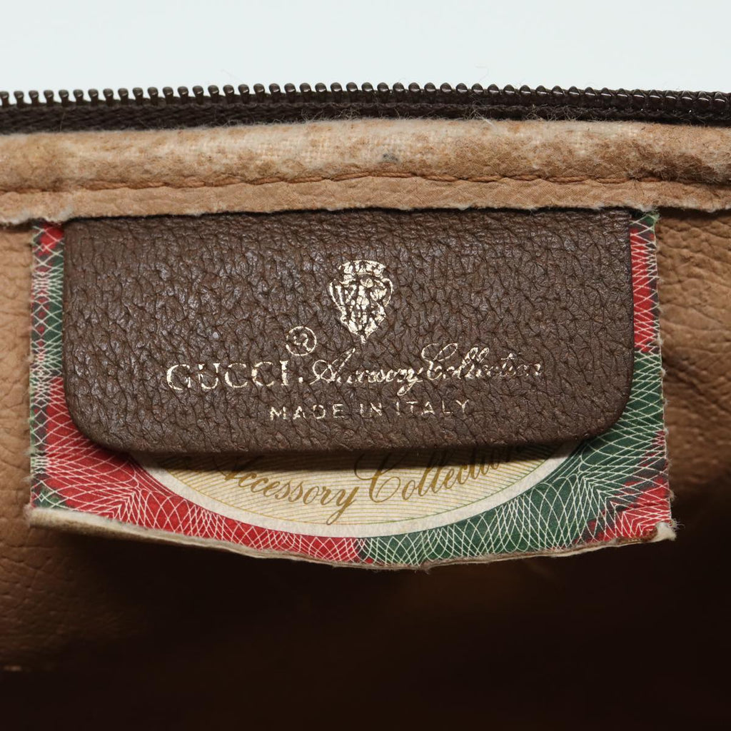 GUCCI GG Supreme Shoulder Bag PVC Beige 97 02 068 ep4929