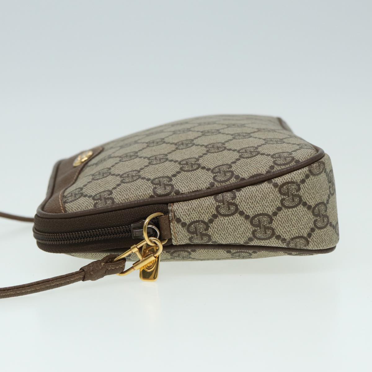 GUCCI GG Supreme Shoulder Bag PVC Beige 97 02 068 ep4929