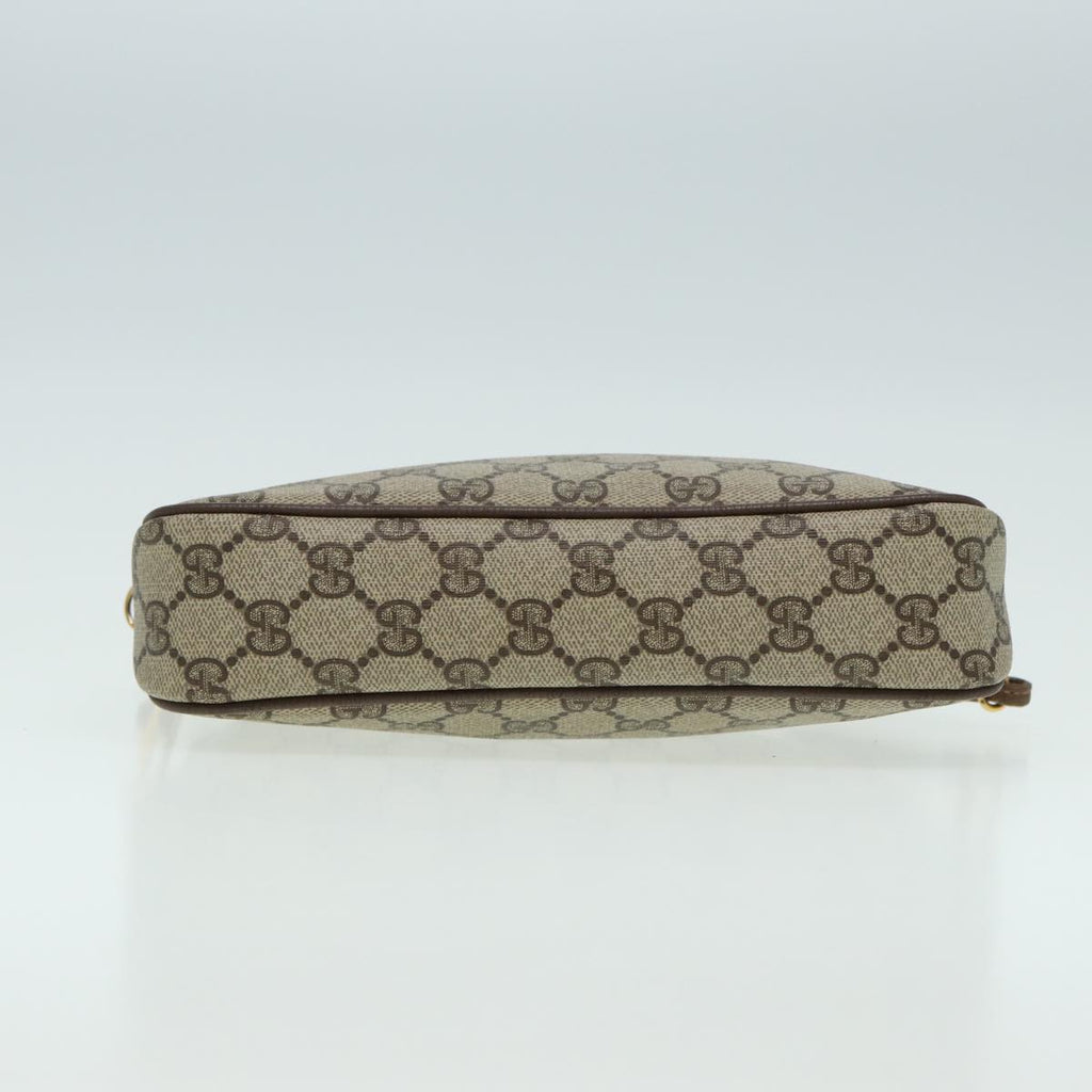 GUCCI GG Supreme Shoulder Bag PVC Beige 97 02 068 ep4929