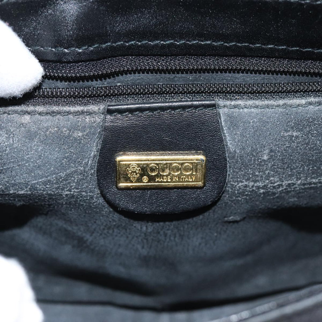 GUCCI GG Canvas Shoulder Bag Black ep4943