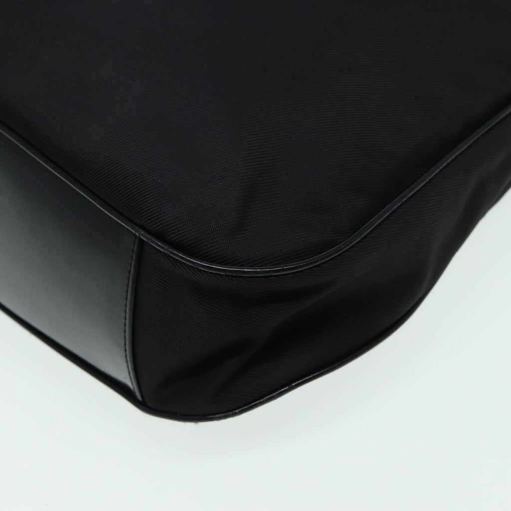 GUCCI Bamboo Hand Bag Nylon 2way Black 001 1705 1577 ep4951