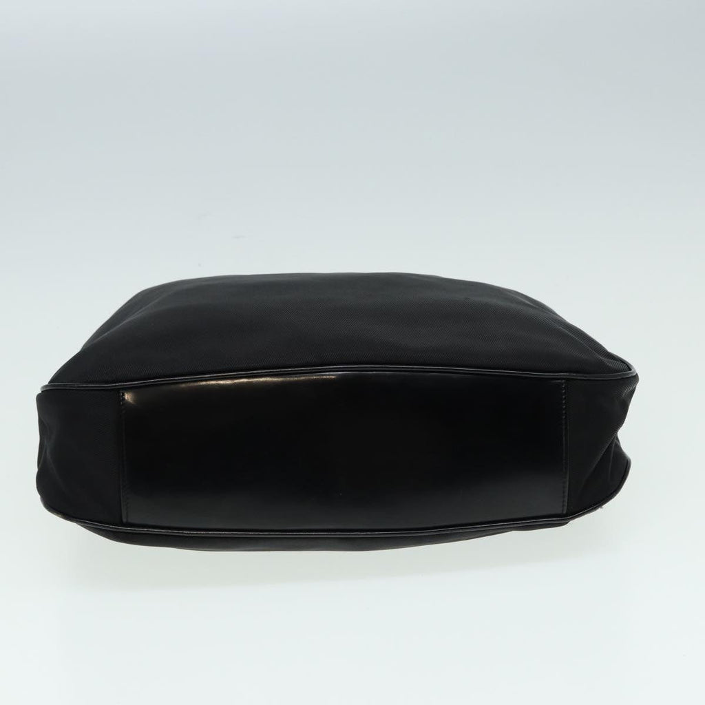 GUCCI Bamboo Hand Bag Nylon 2way Black 001 1705 1577 ep4951
