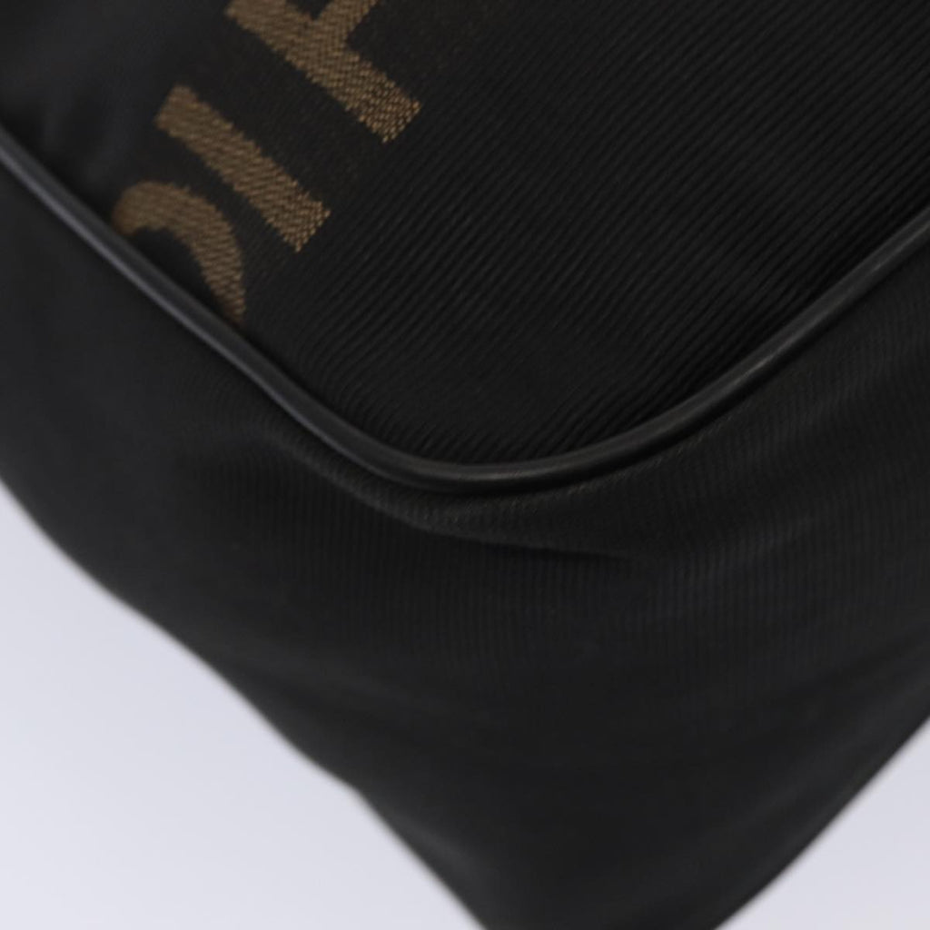 FENDI Shoulder Bag Nylon Black ep4969