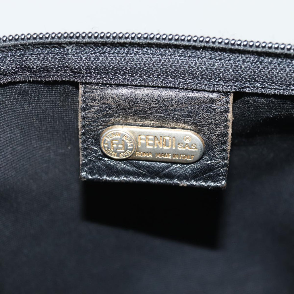 FENDI Shoulder Bag Nylon Black ep4969