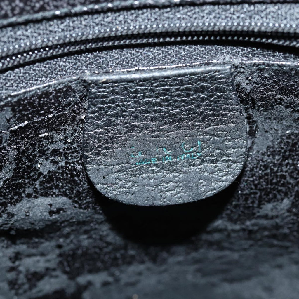 GUCCI Bamboo Hand Bag Suede Black 002 2853 0260 0 ep4973