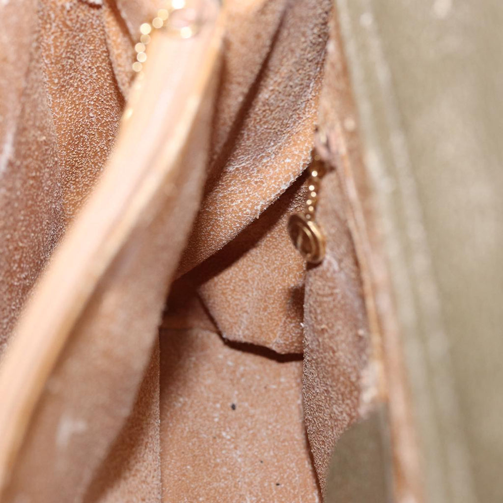 GUCCI Bamboo Hand Bag Suede Khaki 002 1186 0260 ep4974