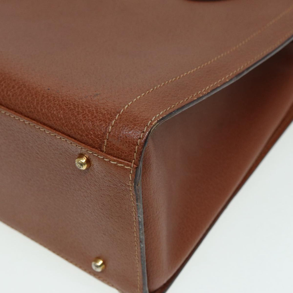 GUCCI Bamboo Hand Bag Leather Brown 002 2058 0260 ep4976