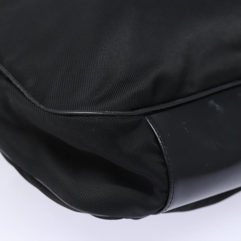 GUCCI Bamboo Hand Bag Nylon Black 001 1577 2615 ep4977