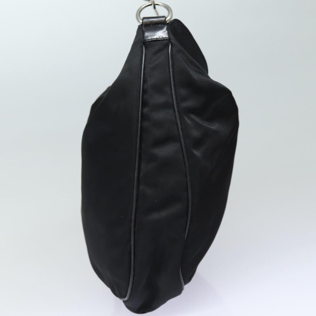 GUCCI Bamboo Hand Bag Nylon Black 001 1577 2615 ep4977